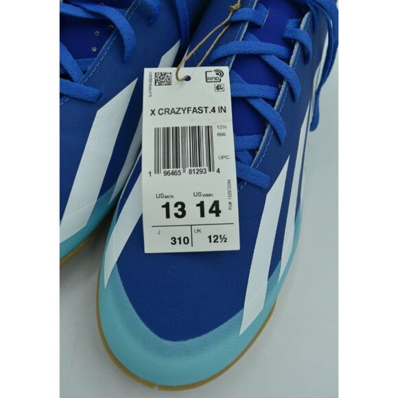 Adidas Unisex X Crazy Fast Indoor Soccer Shoes - Picture 7 of 8